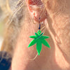Hemp Leaf Earrings